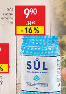 Sůl jedlá Solné mlýny