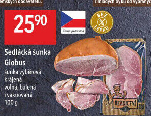 Šunka sedlácká výběrová Globus