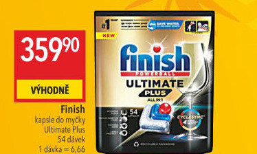 Tablety do myčky Finish Ultimate Plus
