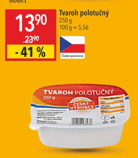 Tvaroh polotučný