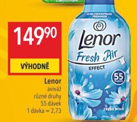 Aviváž Fresh Air Lenor