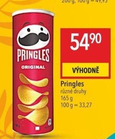 Chipsy Pringles - tubus