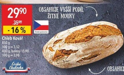 Chléb Kovář Globus