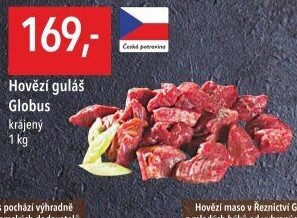Hovězí maso na guláš Globus