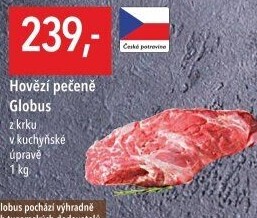 Hovězí pečeně z krku Globus