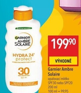Mléko na opalování OF 30 Ambre Solaire Garnier
