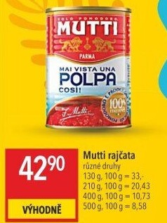 Rajčata Mutti