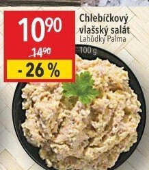 Salát vlašský chlebíčkový