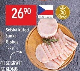 Selská kuřecí šunka Globus