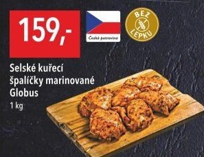 Selské kuřecí stehna marinovaná Globus
