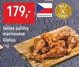 Selské kuřecí stehna marinovaná Globus