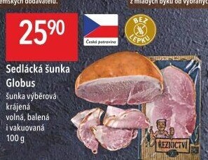 Šunka sedlácká výběrová Globus