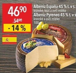 Sýr Espaňa 45 % Albéniz