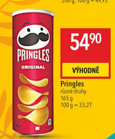 Chipsy Pringles - tubus