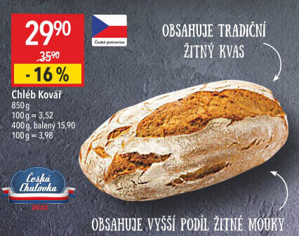 Chléb Kovář Globus