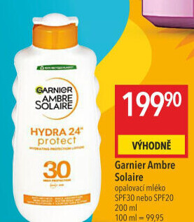 Mléko na opalování OF 30 Ambre Solaire Garnier