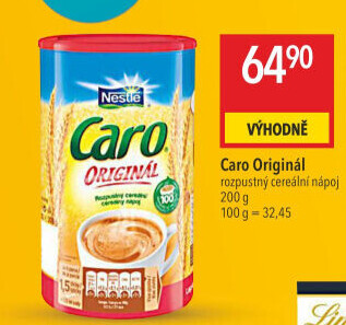 Nápoj instantní obilninový Caro Original Nestlé