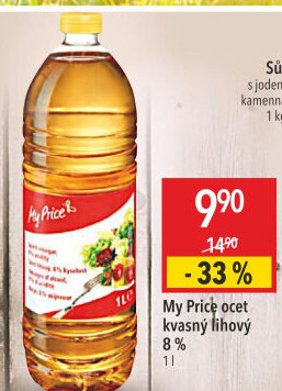Ocet kvasný My Price