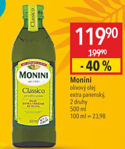Olivový olej extra panenský Monini