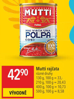 Rajčata Mutti