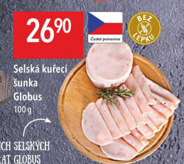 Selská kuřecí šunka Globus