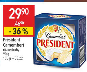 Sýr Camembert Président