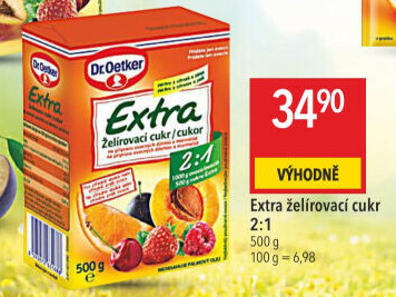 Želírovací cukr Extra Dr. Oetker