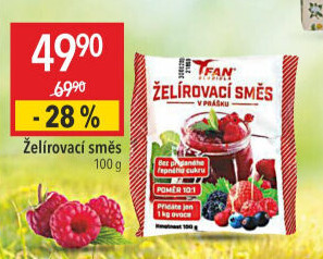 Želírovací směs Fan
