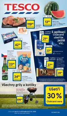 akční leták Tesco 21.6.2023-27.6.2023