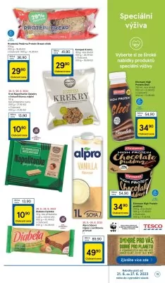 akční leták Tesco 21.6.2023-27.6.2023