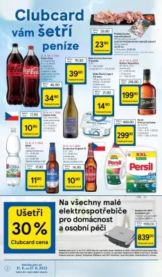 akční leták Tesco 21.6.2023-27.6.2023