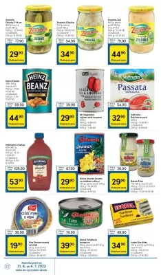 akční leták Tesco 21.6.2023-27.6.2023