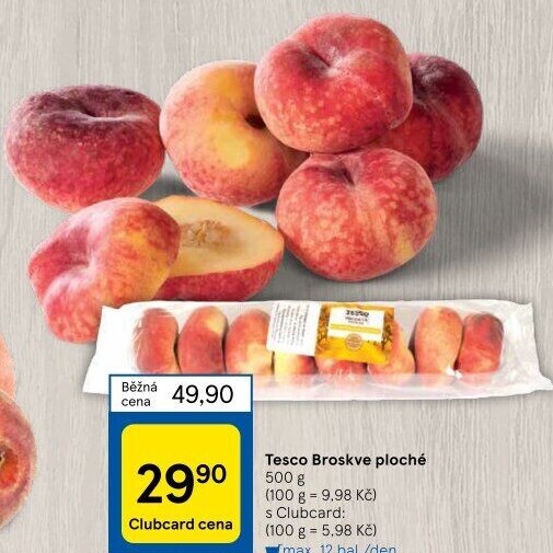 Broskve Paraquayo Tesco