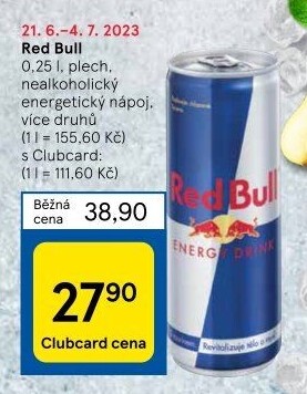 Energetický nápoj Red Bull