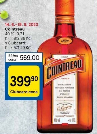 Likér Cointreau