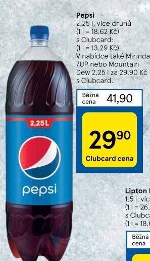 Limonáda Pepsi