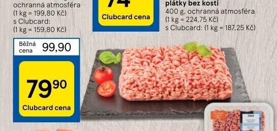 Mleté maso mix Tesco