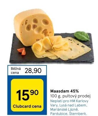 Sýr Maasdamer 45%
