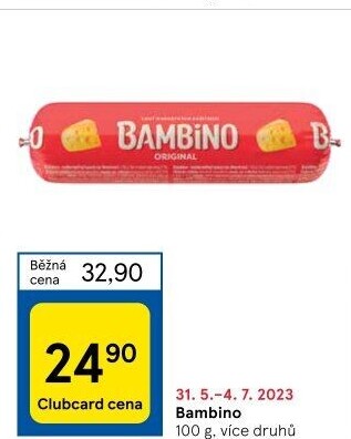 Sýr tavený Bambino