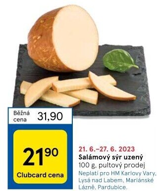 Sýr uzený salámový