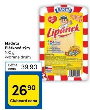 Sýry Lipánek Madeta