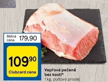 Vepřová pečeně bez kosti
