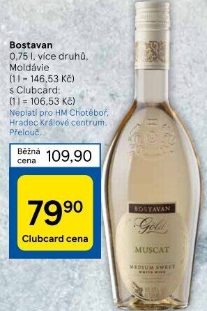 Vína Gold Bostavan
