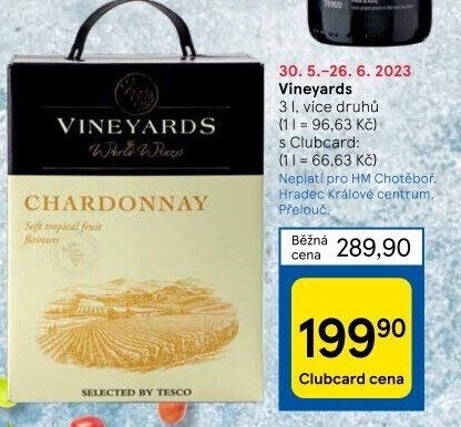 Vína Vineyards World Wines - bag in box