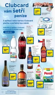 akční leták Tesco 21.6.2023-27.6.2023