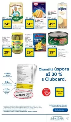 akční leták Tesco 21.6.2023-27.6.2023