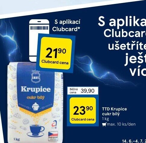 Cukr krupice TTD