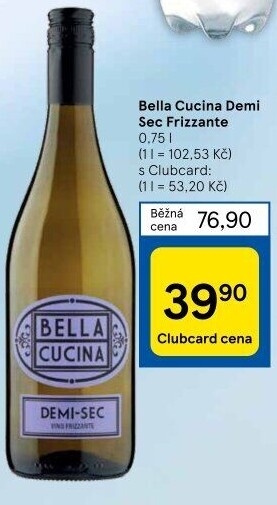 Frizzante Demi Sec Bella Cucina