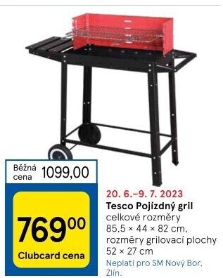 Gril s koly Tesco