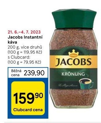 Instantní kávy Jacobs